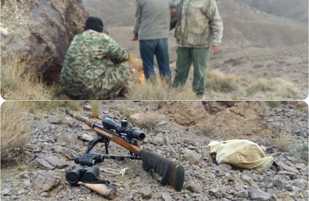 دستگیری دو شکارچی متخلف در منطقه حفاظت شده کهیاز